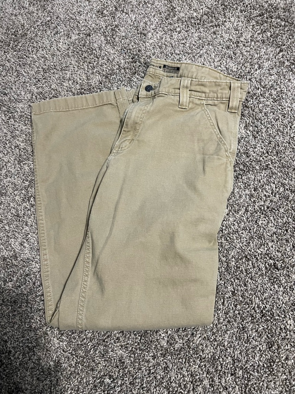 Carhartt Men's Straight Chinos in Light Khaki